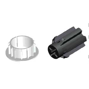 Paquet d‘adaptateurs pour accessoires LS40 - 9013776 - 2 - Somfy