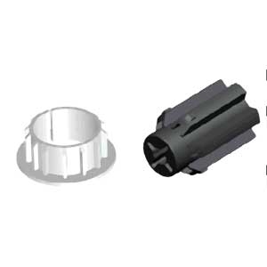 Paquet d‘adaptateurs pour accessoires LS40 - 9013776 - 2 - Somfy